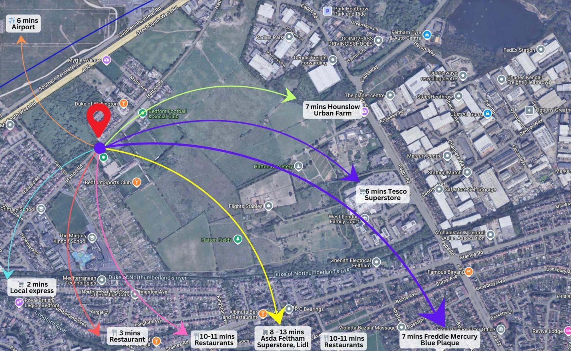 Hatton Apartments Heathrow Airport- Free Parking-Free Underground To And From Heathrow Airport Hatton Cross See Picture-See London Fast Hatton Cross To Central London 30Min Exterior foto